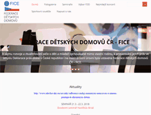 Tablet Screenshot of fddcr.cz